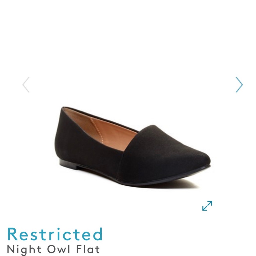 Night Owl pointed toe flats